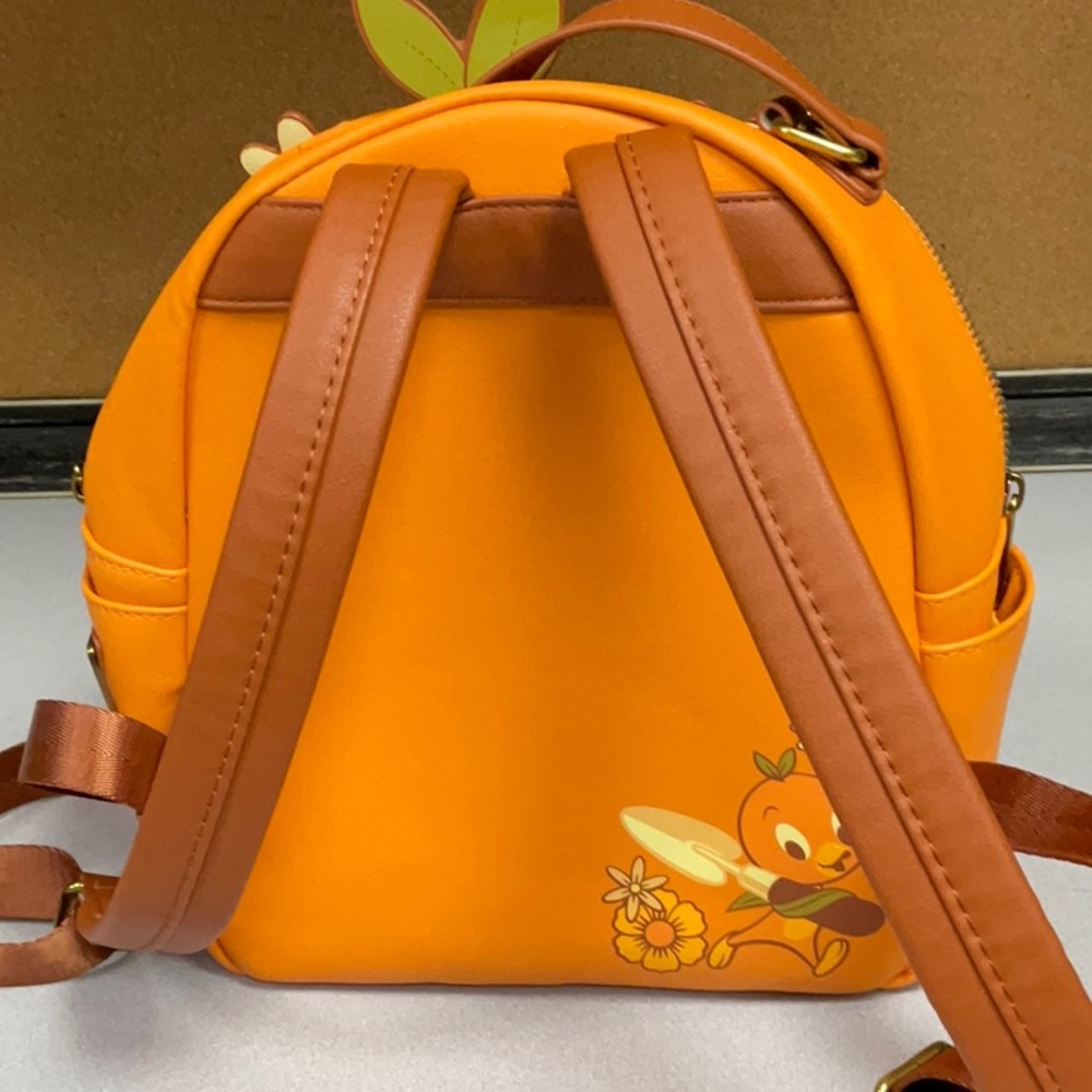 Orange Cartoon Character Backpack - image 2